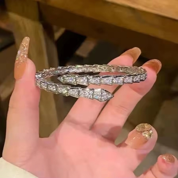Anthropologie Jewelry - Silver Snake Bracelet